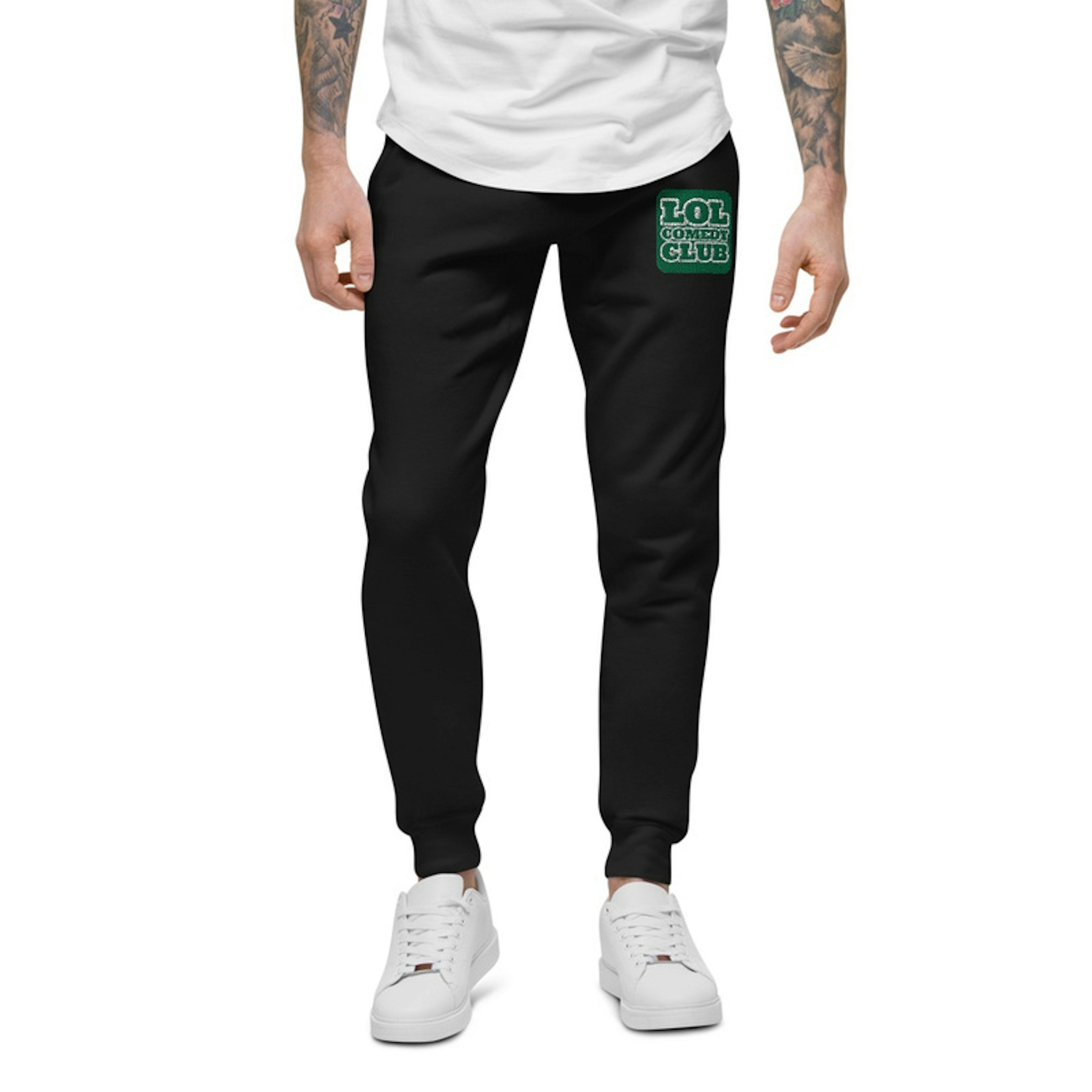 LOL Comedy Club Embroidered Jogger